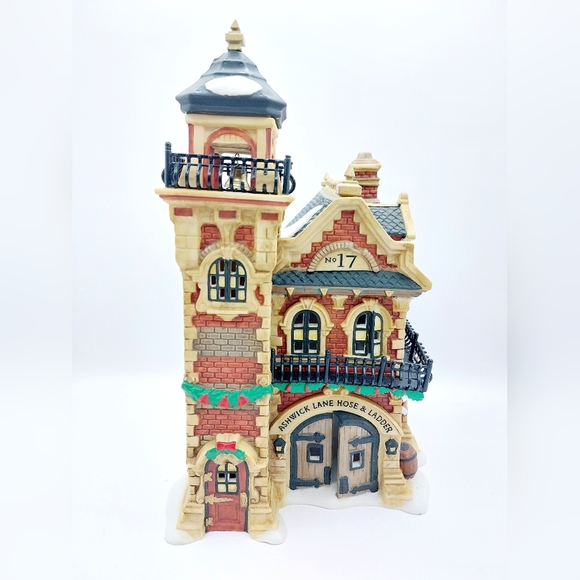 Department 56‎ Dickens Village Series Ashwick Lane Hose & Ladder #58305 - Picture 1 of 8